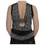 Karl Lagerfeld Elegant Silk Blouse With Logo Detailing 2