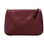 Kate Spade Jackson Cherrywood Leather Triple Gusset Crossbody Handbag Purse