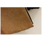 La Maison Du Couturier Sleeveless Leather Couture Vest In Rich Brown 7