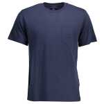 La Martina Blue Cotton Men T Shirt 2