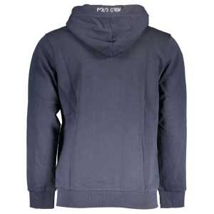 La Martina Blue Cotton Sweater 2