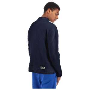 La Martina Blue Polyamide Sweater