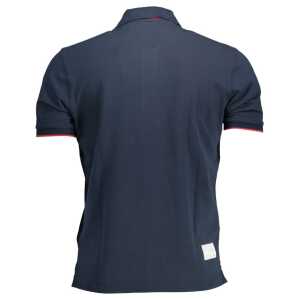 La Martina Elegant Blue Short Sleeved Polo