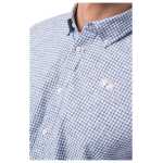 La Martina Elegant Checkered Cotton Shirt With Embroidered Logo 3