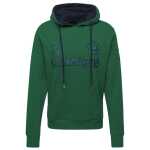 La Martina Elegant Green Hooded Cotton Sweatshirt 2