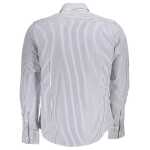 La Martina Elegant Long Sleeved Striped Shirt For Men