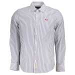 La Martina Elegant Long Sleeved Striped Shirt For Men 2