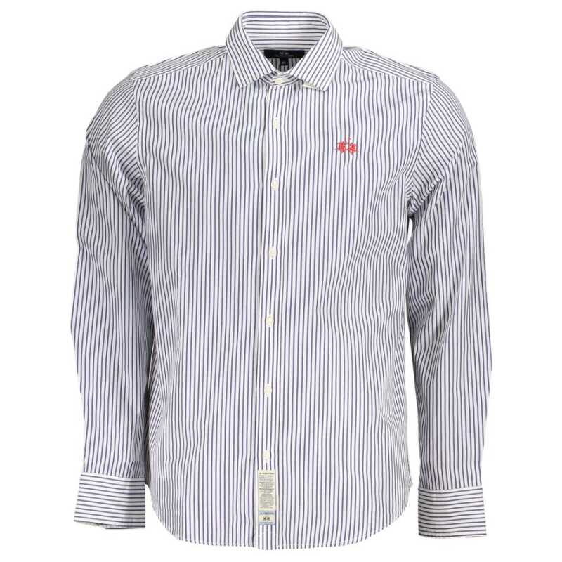 La Martina Elegant Long-Sleeved Striped Shirt for Men, theFeinheit