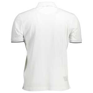 La Martina Elegant Short Sleeved White Polo For Men 2