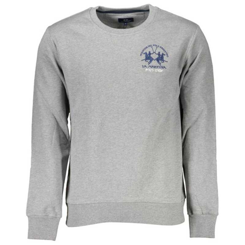 La Martina Embroidered Cotton Crewneck Sweater, theFeinheit