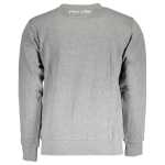 La Martina Gray Cotton Men Sweater