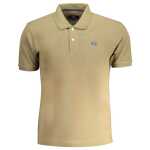 La Martina Green Cotton Polo Shirt
