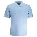La Martina Light Blue Cotton Men Polo Shirt 3