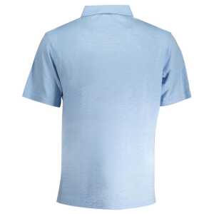 La Martina Light Blue Cotton Men Polo Shirt 4
