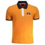 La Martina Orange Cotton Polo Shirt