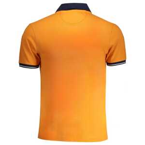 La Martina Orange Cotton Polo Shirt 2