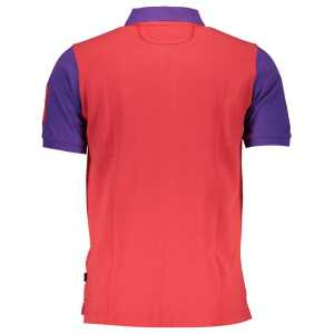 La Martina Red Cotton Polo Shirt 2