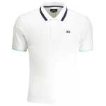 La Martina White Cotton Polo Shirt