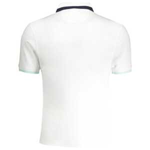 La Martina White Cotton Polo Shirt 2