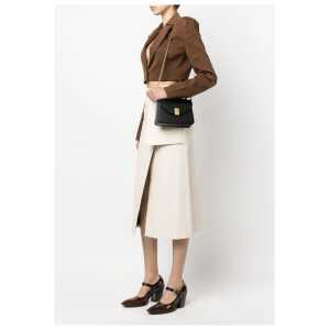 Lanvin Black Leather Handbag 2