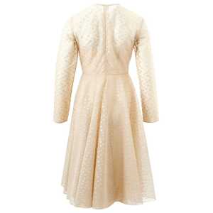 Lardini Beige Cotton Elegance Dress