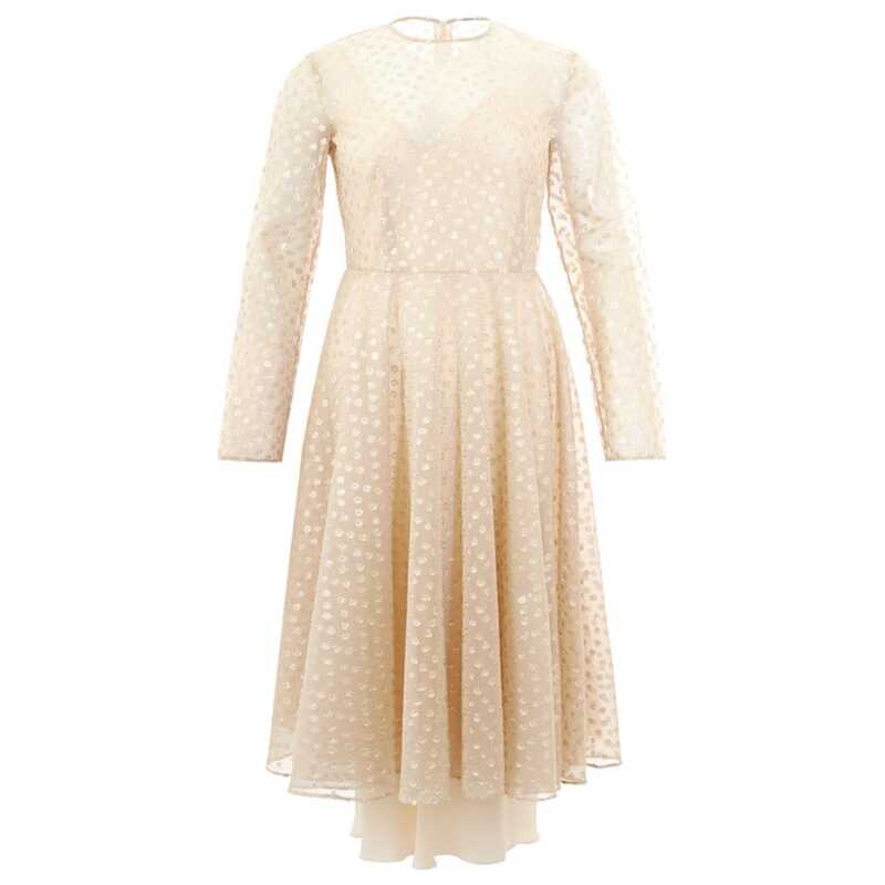 Lardini Beige Cotton Elegance Dress, theFeinheit