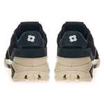 Lardini Black Suede Leather Sneaker 3