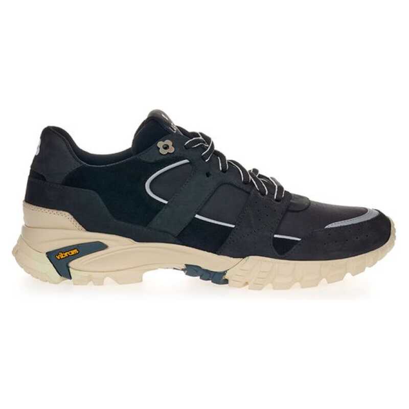 Lardini Black Suede Leather Sneaker, theFeinheit