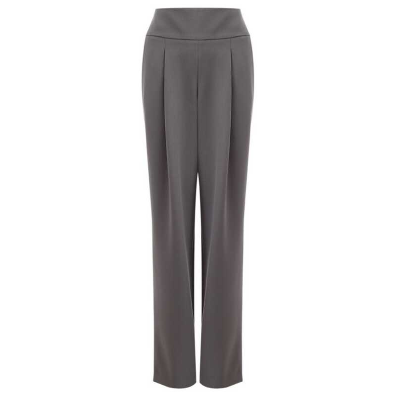 Lardini Chic Gray Wool Trousers for Sophisticated Style, theFeinheit