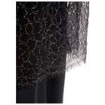 Lardini Elegant Black Nylon Dress 3