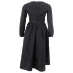 Lardini Elegant Black Polyester Dress