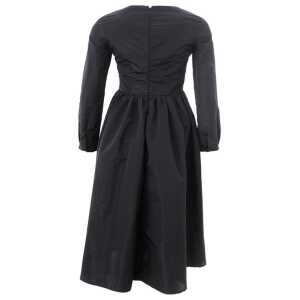Lardini Elegant Black Polyester Dress