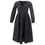 Lardini Elegant Black Polyester Dress 6