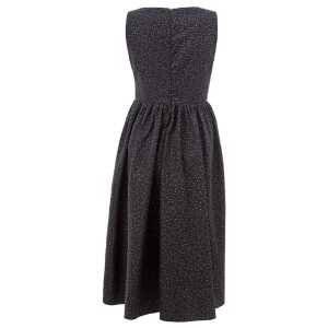 Lardini Elegant Black Polyethylene Dress