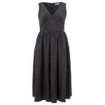 Lardini Elegant Black Polyethylene Dress 6