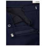 Lardini Elegant Blue Wool Pants For Women 4