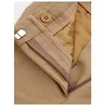 Lardini Elegant Brown Cotton Trousers For Women 3