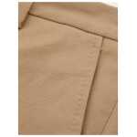 Lardini Elegant Brown Cotton Trousers For Women 4