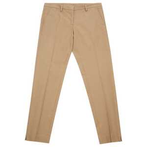 Lardini Elegant Brown Cotton Trousers For Women 6