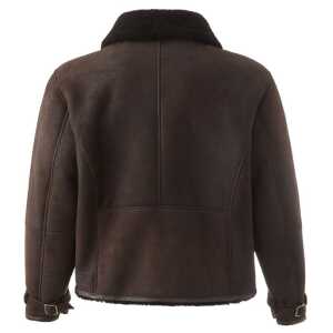Lardini Elegant Montone Leather Brown Jacket