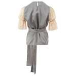 Lardini Elegant Multicolor Silk Linen Top