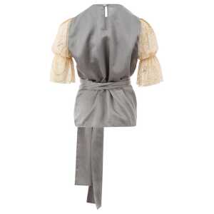 Lardini Elegant Multicolor Silk Linen Top