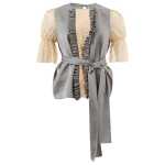 Lardini Elegant Multicolor Silk Linen Top 6