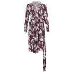 Lardini Elegant Purple Viscose Dress 6