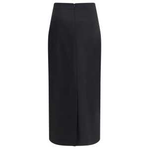 Lardini Virgin Wool Midi Skirt 2