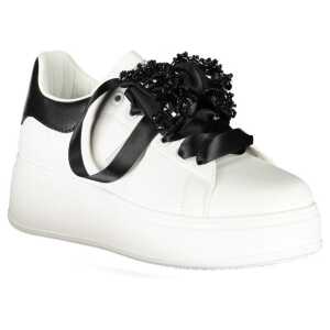 Laura Biagiotti White Polyester Women Sneaker 2
