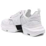 Les Hommes White Calfskin Men Sneaker 3
