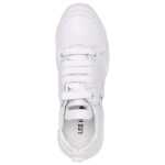 Les Hommes White Calfskin Men Sneaker 5