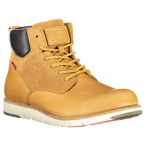 Levi Beige Leather Men Boot