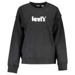 Levi Black Cotton Women Sweater 2